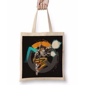 Humuts Overwatch One Fanart Tracer Bez Uzun Saplı Açık Bej Rengi Çanta