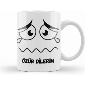 Humuts Özür Dilerim Komik Özür Mesajı Kupa