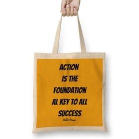 Humuts Pablo Picasso Quotes Art Gift Vintage Retro Style Bez Kadın Günlük Çanta