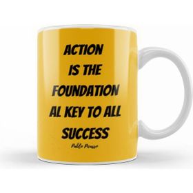 Humuts Pablo Picasso Quotes Art Gift Vintage Retro Style Kupa
