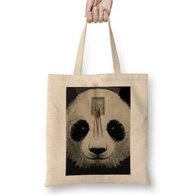 Humuts Panda Window Cleaner Bez Kadın Günlük Çanta