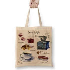 Humuts Paris Coffee Bez Kadın Günlük Çanta