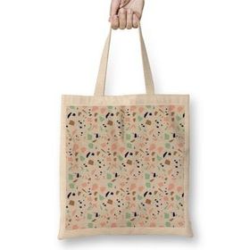 Humuts Pastel Terrazzo Tasse Unisex Bez Çanta