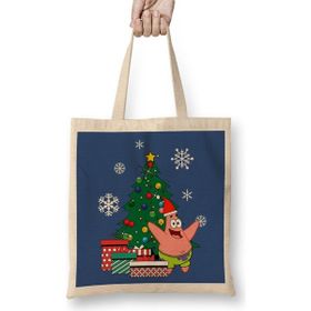Humuts Patrick Star Around The Christmas Tree Spongebob Unisex Bez Çanta