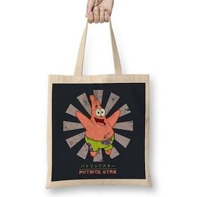 Humuts Patrick Star Retro Japanese Unisex Bez Çanta