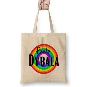Humuts Paulo Dybala - Vintage Retro Rainbow Style Bez Çanta