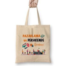 Humuts Pazarlama ve Perakende Öğretmeni Bez Çanta