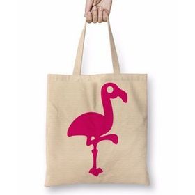 Humuts Pembe Yavru Flamingo 2 Bez Çanta