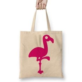 Humuts Pembe Yavru Flamingo 2 Bez Çanta