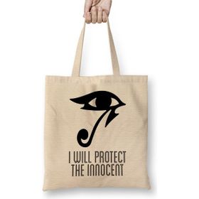 Humuts Pharah I Will Protect The Innocent Overwatch Bez Uzun Saplı Açık Bej Rengi Çanta