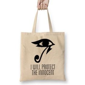 Humuts Pharah I Will Protect The Innocent Overwatch Bez Uzun Saplı Açık Bej Rengi Çanta