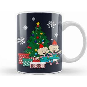 Humuts Phil And Lil Rugrats Around The Christmas Tree Kupa
