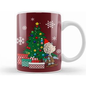 Humuts Pig Pen Peanuts Around the Christmas Tree Kupa Bardak