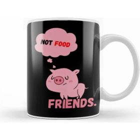 Humuts Pigs Are Friends Not Food Animal Rights Pıgs Are Frıends Not Food Animal Rights Vegan Gift Kupa