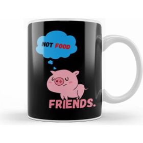 Humuts Pıgs are Frıends not Food Animal Rights Vegan Gift Kupa