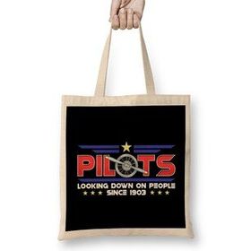 Humuts Pilots Looking Down On People Since 1903 Pun Bez Çanta