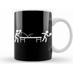 Humuts Ping Pong Table Tennis Stick Figures Pingpong Kupa Bardak