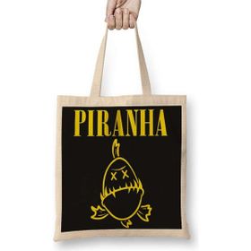 Humuts Piranha Pirana Pıranha Bez Çanta