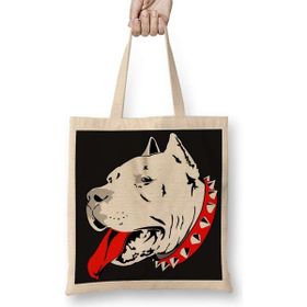 Humuts Pitbull Köpek Pug Bez Çanta