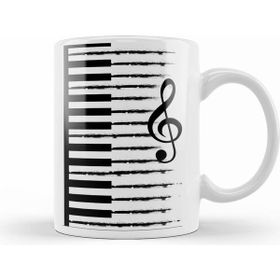 Humuts Piyano Müzik Notaları Kupa
