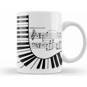 Humuts Piyano Müzik Notaları Kupa