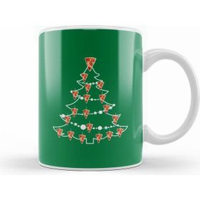 Humuts Pizza Slice Christmas Tree Baubles Kupa