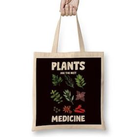Humuts Plants The Best Medicine Planting Gardening Garden Botanical Bez Çanta