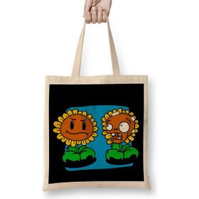Humuts Plants Vs Zombies Intruder Zombie Bez Uzun Saplı Açık Bej Rengi Çanta