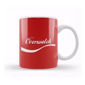 Humuts Play Overwatch Coke Logo Kupa