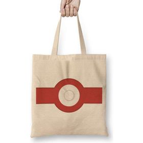 Humuts Pokemon Go Reide Açık Bej Uzun Saplı Bez Çanta