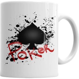 Humuts Poker Splatter Kupa Bardak