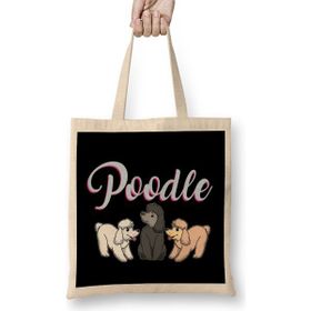 Humuts Poodle Gift Poodle Lover Gift Product Bez Çanta