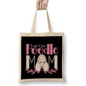 Humuts Poodle Mom Dog Mama Bez Çanta