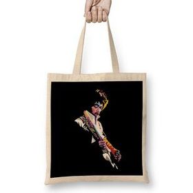 Humuts Pop Art Style Jimi Hendrix In Colorful Pop Bez Çanta