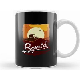 Humuts Porselen Beyaz Baywatch Apocalypse Now Kupa Bardak