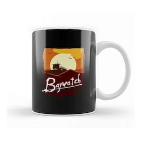 Humuts Porselen Beyaz Baywatch Apocalypse Now Kupa Bardak