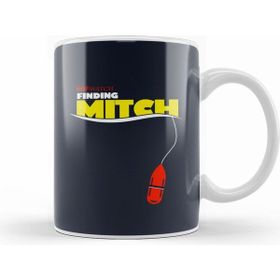 Humuts Porselen Beyaz Baywatch Finding Mitch Nemo Dory Logo Kupa Bardak