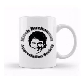Humuts Porselen Beyaz Baywatch Mitch Buchannon Appreciation Society Kupa Bardak