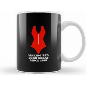 Humuts Porselen Beyaz Baywatch Swimsuit Making Red Look Great Kupa Bardak