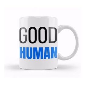 Humuts Porselen Beyaz Be A Good Human Gıfts Kupa Bardak