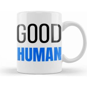 Humuts Porselen Beyaz Be A Good Human Gıfts Kupa Bardak