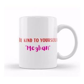 Humuts Porselen Beyaz Be Kind Meghan Kupa Bardak