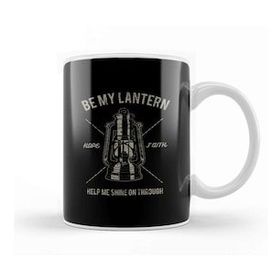 Humuts Porselen Beyaz Be My Lantern Kupa Bardak