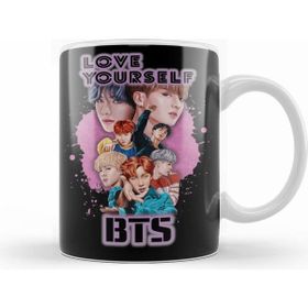 Humuts Porselen Beyaz Bts Love Yourself Kupa Bardak