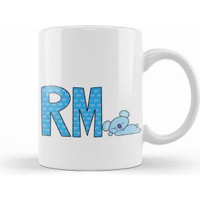 Humuts Porselen Beyaz Bts Meets BT21 Rm Kupa Bardak
