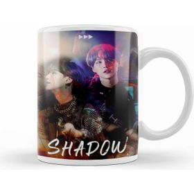 Humuts Porselen Beyaz Bts Suga Shadow Kupa Bardak