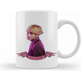 Humuts Porselen Beyaz Bts V Bias Wrecker Kupa Bardak