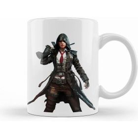 Humuts Porselen Beyaz Bubg Assassin Playerunknowns Battlegrounds Fortnite Kupa Bardak