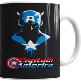 Humuts Porselen Beyaz Capitao Americakupa Bardak