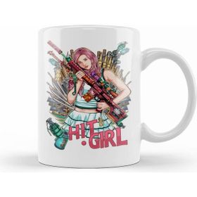Humuts Porselen Beyaz Chloe Moretz Hitgirl Kupa Bardak